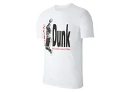 Koszulki męskie - Nike Air Jordan Dry Graphic 2 Tee White - miniaturka - grafika 1