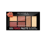 Palety i zestawy do makijażu - Rimmel London Rimmel London Mini Power Palette zestaw kosmetyków 6,8 g dla kobiet 006 Fierce - miniaturka - grafika 1