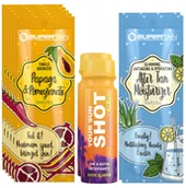 Balsamy i kremy do opalania - Supertan Papaya & Pomegranate 5x 15ml Tingle Bronzer + Gratisy - miniaturka - grafika 1