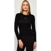 Bluzki damskie - Guess Jeans Bluzka EMBRO | Slim Fit - miniaturka - grafika 1