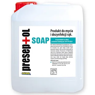 Preseptol Soap 5L mycie i dezynfekcja rąk Lakma - Dezynfekcja - miniaturka - grafika 1