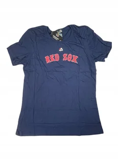 Granatowa koszulka damska Boston Red Sox MLB XXL - Koszulki i topy damskie - miniaturka - grafika 1