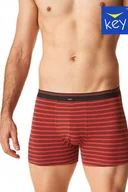 Majtki męskie - KEY BOKSERKI MĘSKIE MXH 321 B24 XXL CZERWONY - miniaturka - grafika 1