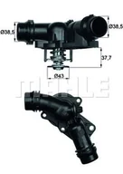 Termostaty - Termostat, płyn chłodzący Mahle TM 13 97 - miniaturka - grafika 1