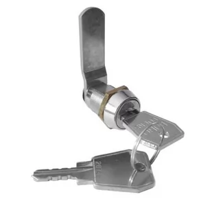 Zamek do szafki płaski krzywkowy B671 Euro-Locks - Zawiasy, okucia i inne akcesoria - miniaturka - grafika 1