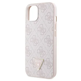 Etui Guess GUHCP14XP4TDSCPP na iPhone 14 Pro Max 6.7" - różowe Crossbody 4G Metal Logo - Etui i futerały do telefonów - miniaturka - grafika 7