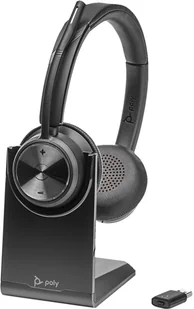 Poly Savi 7320 UC Stereo DECT 1880-1900 MHz Headset EMEA 8L545AA - Słuchawki - miniaturka - grafika 1