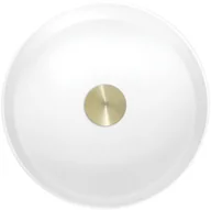 Umywalki - Umywalka nablatowa granitowa Silia alabaster Deante - miniaturka - grafika 1