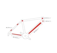 Części rowerowe - Zefal Zefal Skin Armor Set M Folie ochronne na ramę 12 naklejek 2020 Akcesoria do ram 2701012500 - miniaturka - grafika 1