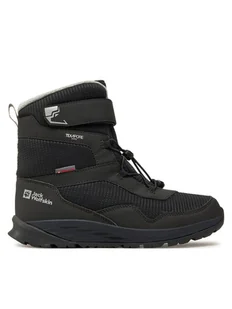 Jack Wolfskin Kozaki Polar Bear-B Texapore High Vc K A62145 Czarny - Buty dla chłopców - miniaturka - grafika 1