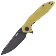 Noże - Nóż składany Kubey Nova Yellow G10, Black Stonewashed D2 (KU117C) - miniaturka - grafika 1