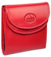 Portfele - Portfelik Uniwersalny Mała Sakieweczka Skórzana MARS El Forrest (PL) Skóra Naturalna 997 47 RFID CZERWONY 9 x 9 x 2 [CM] - miniaturka - grafika 1