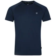 Koszulki sportowe męskie - Koszulka męska Dare 2b Accelerate Tee Rozmiar: XS / Kolor: niebieski/czarny - miniaturka - grafika 1