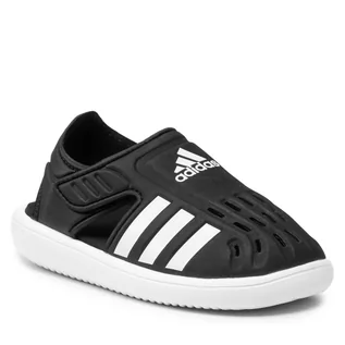 Sandały damskie - Adidas Sandały Water Sandal C GW0384 Black - grafika 1