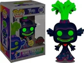 Figurki kolekcjonerskie - Funko POP! Movies, figurka kolekcjonerska, Trolls, King Trollex, glow, 881 - miniaturka - grafika 1