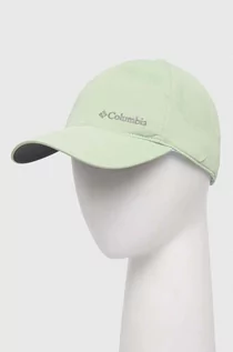 Czapki damskie - Columbia czapka z daszkiem kolor zielony - grafika 1