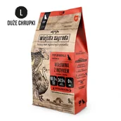 Sucha karma dla psów - Wiejska Zagroda Wołowina z indykiem (dorosły) chrupki L - karma sucha dla psów - 9kg - miniaturka - grafika 1