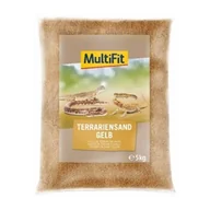 Podłoże do terrarium - MultiFit Piasek do terrariów 5 kg żółty - miniaturka - grafika 1