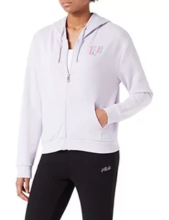 FILA Damska bluza z kapturem Strevi Graphic Logo Hooded Sweat, orchid petal, XL - Bluzy damskie - miniaturka - grafika 1