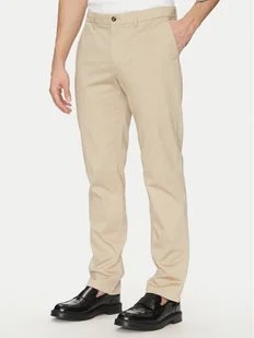 Tommy Hilfiger Chinosy Denton MW0MW37717 Beżowy Slim Fit - Spodnie męskie - miniaturka - grafika 1