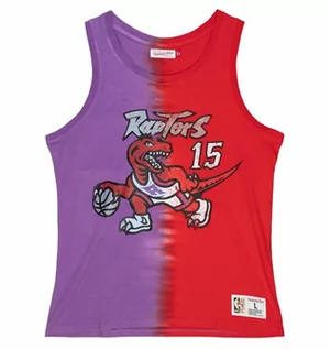 Koszulki sportowe męskie - Koszulka Mitchell & Ness NBA Toronto Raptors Vince Carter Tie Dye Cotton Tank - grafika 1