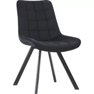 Krzesła - Krzesło Czarne Nowoczesne w Stylu J265 i-meble.eu - miniaturka - grafika 1