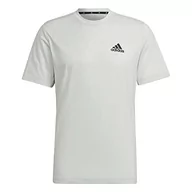 Koszulki męskie - adidas Męski t-shirt M Fr T, zielony/biały, XL, zielony i biały, XL - miniaturka - grafika 1