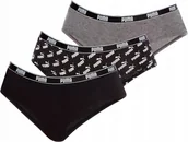 Majtki damskie - Puma Majtki Hipster Aop 3-Pack 93537702 R S - miniaturka - grafika 1