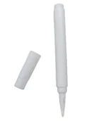 Kredki, ołówki, pastele i pisaki - Marker kredowy, pisak zmazywalny kredowy do etykiet, biały, 1 szt - miniaturka - grafika 1