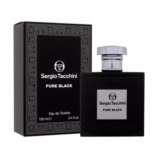 Sergio Tacchini Pure Black woda toaletowa spray 100ml - Wody i perfumy damskie - miniaturka - grafika 1
