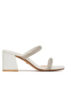 DeeZee Klapki R66-1 Srebrny - Klapki i japonki damskie - miniaturka - grafika 1