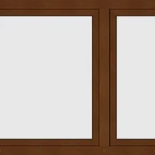 Okna - Okno PCV 3-szybowe fasadowe 85/O19 złoty dąb 1465x1135 mm otwierane do wewnątrz lewe - miniaturka - grafika 1