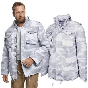 Kurtka Brandit M65 Giant - Blizzard Camo 4XL - Odzież taktyczna i umundurowanie - miniaturka - grafika 1