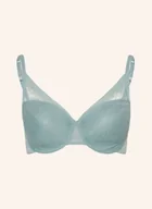 Biustonosze - Triumph Biustonosz Usztywniany Signature Sheer blau - miniaturka - grafika 1