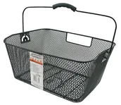 Koszyki rowerowe - Koszyk Na Rower Metalowy Tylny Odpinany Bagażnik - miniaturka - grafika 1