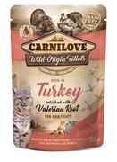 Carnilove Carnilove Cat Turkey & Valerian Mokra karma z indykiem i walerianą 85g