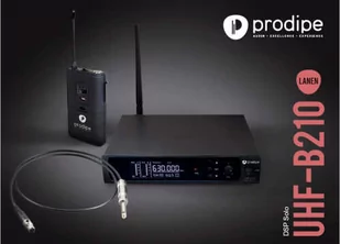 Prodipe Guitars UHF DSP SOLO GB210 - system bezprzewodowy - Mikrofony estradowe - miniaturka - grafika 1
