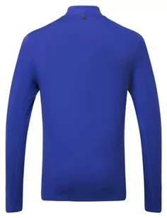 RONHILL bluza biegowa męska CORE THERMAL 1/2 ZIP TEE dark cobalt - Bluzy sportowe męskie - miniaturka - grafika 2
