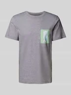 Koszulki męskie - T-shirt o kroju regular fit z czystej bawełny - miniaturka - grafika 1
