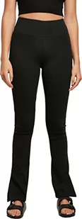Urban Classics Damskie legginsy z wysokim stanem z boku, czarny, XXL - Legginsy - miniaturka - grafika 1
