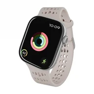 Akcesoria do smartwatchy - Decoded Silicone Ares O Band - silikonowy pasek do Apple Watch 40/42 mm clay - miniaturka - grafika 1