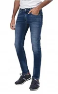 Spodnie męskie - PEPE JEANS JEANSY GRANATOWE MĘSKIE 31/32 P9C - miniaturka - grafika 1