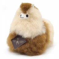 Maskotki i pluszaki - Maskotka z wełny puszysta Alpaka Inkari Naturals Moccachino 15 cm - miniaturka - grafika 1