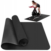 Maty do ćwiczeń - Duża Mata Pod Sprzęt Do Siłowni Domu Ćwiczeń 0,8CM - miniaturka - grafika 1