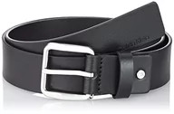 Paski - Calvin Klein Męski pasek Ck Concise 3,5 cm skórzany pasek, Ck czarny, 95 - miniaturka - grafika 1