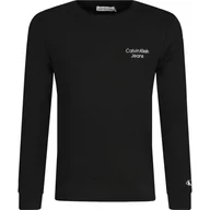 Bluzy dla chłopców - CALVIN KLEIN JEANS Bluza | Regular Fit - miniaturka - grafika 1