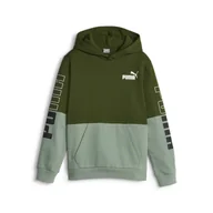 Odzież sportowa dziecięca - Puma Bluza Power Colorblock Fl 67634531 - miniaturka - grafika 1