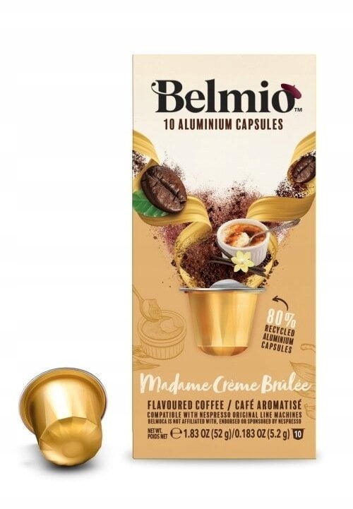 Italian Coffee Kapsułki do Nespresso Belmio Madame Crème Brulée 10 sztuk