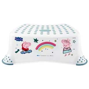 PODEST JEDNOSTOPNIOWY ANTYPOŚLIZGOWY ŚWINKA PEPPA - Wyposażenie pokoiku dziecięcego - miniaturka - grafika 1
