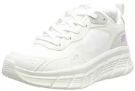 Trampki damskie - Skechers Damskie tenisówki BOBS B Flex HI, Off White Hot Melt/Suede/Mesh, 3 UK, Off White Hot Melt Siatka zamszowa, 36 EU - miniaturka - grafika 1